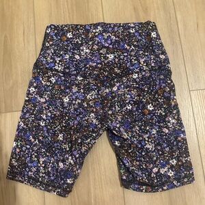Lululemon Flower Shorts